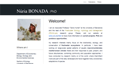 Desktop Screenshot of nuriabonada.com